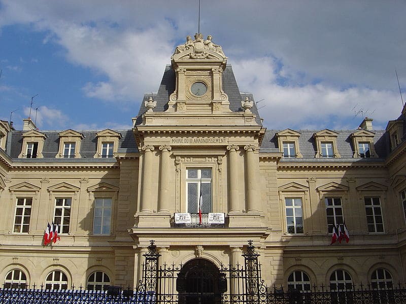 La mairie du 3ème arrondissement de Paris